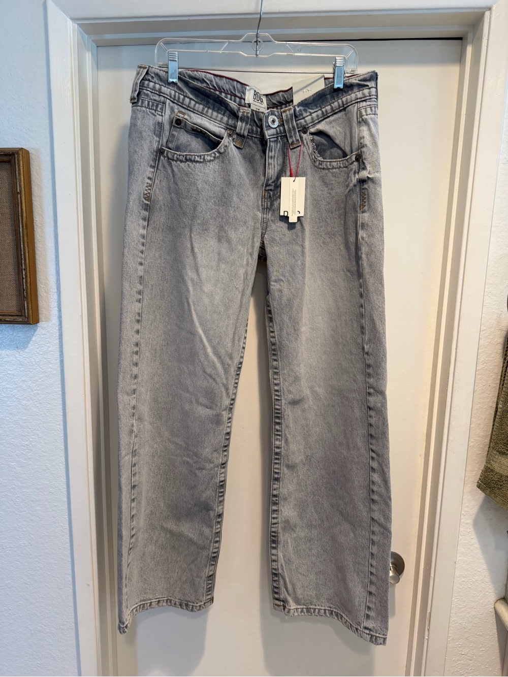 Light Gray Kayla Boyfriend Denim Jeans